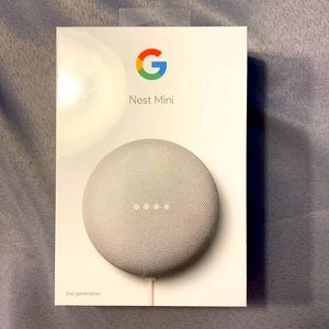 New in box sealed Google Nest Mini 2nd Gen